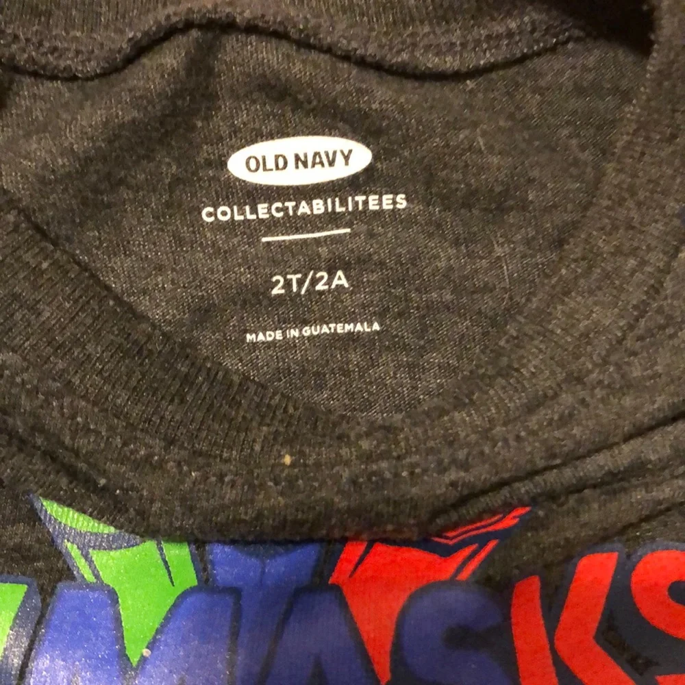 PJ MASKS DARK Long Sleeve SHIRT OLD NAVY Size 2T